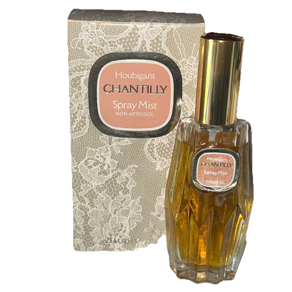 Houbigant Chantilly Perfume Spray Mist Eau De Parfum 2 FL oz Vintage New in Box